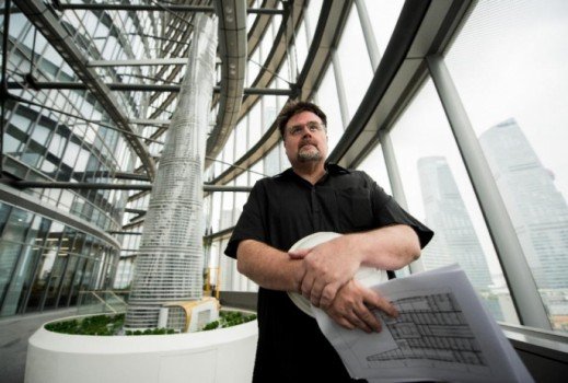 Marshall Strabala is the chief architect who worked on the Shanghai Tower. (Photo from Yibada)