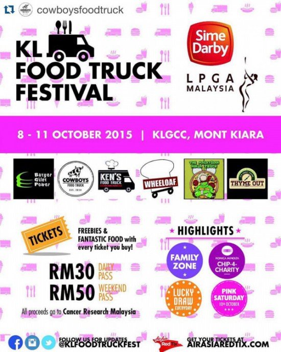 KL food truck festival klgcc poster