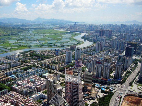 Shenzhen, in southeastern China, is a modern metropolis that links Hong Kong to China’s mainland.