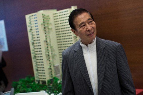 Hong Kong's Lee Shau Kee is #2 in this list, with a net worth of $21.5 billion and a business empire led by his flagship Henderson Land Development (Photo from Forbes)