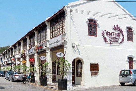 The Chimes Heritage building at Jalan Bawasah, Penang. (Photo from The Star Online)