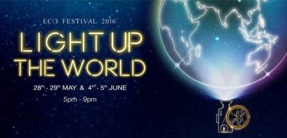 eco festival light up the world