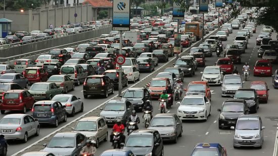 Traffic jams are a daily occurrence in Kuala Lumpur (Photo from Hype.MY)