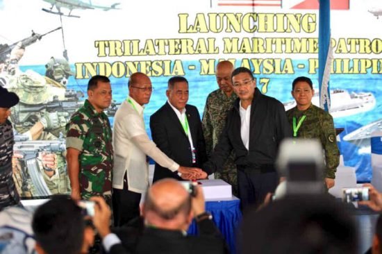 Trilateral Maritime Patrol launch